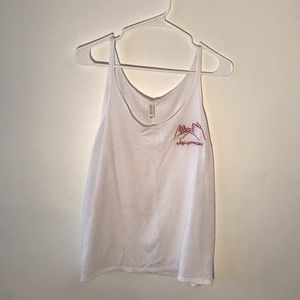 EMBROIDERED Alpha Delta Pi Promise tank top